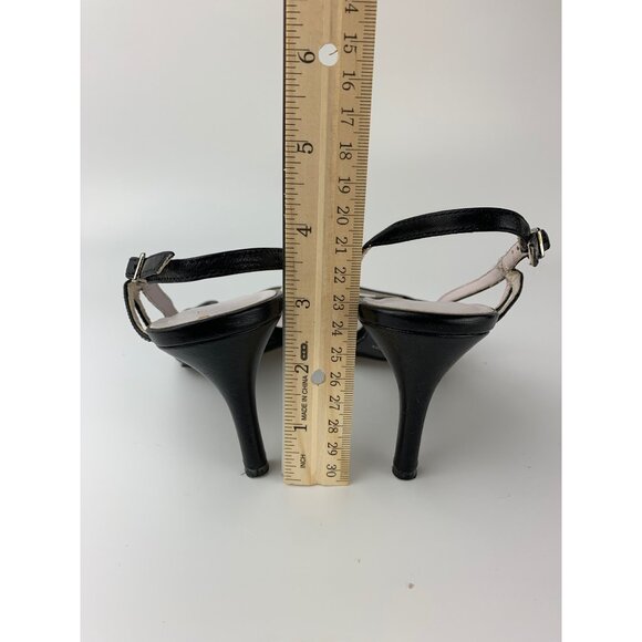 Etienne Aigner Leather Strappy Nina Heels size 6 - Picture 4 of 10